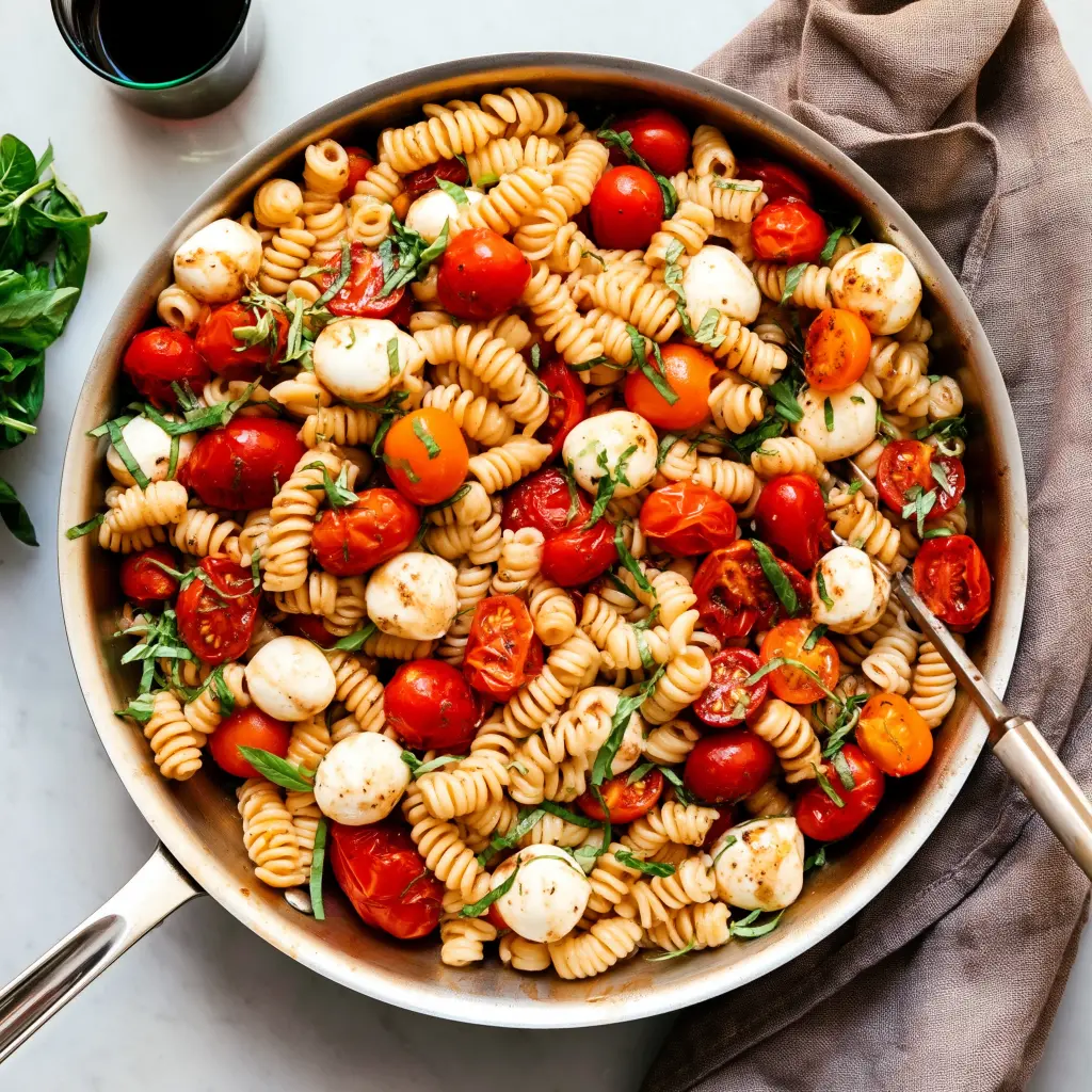 caprese pasta salad