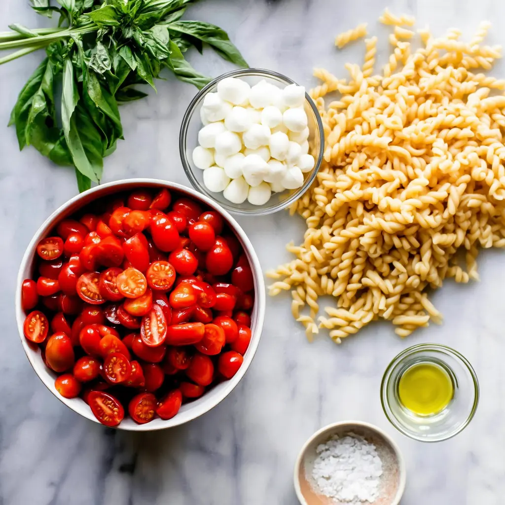 caprese pasta salad