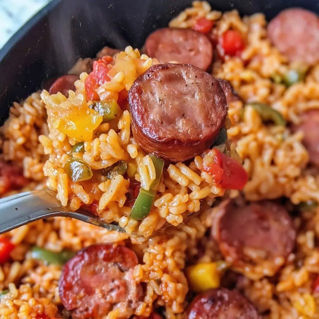 kielbasa and rice