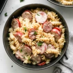 creamy smoked sausage pasta