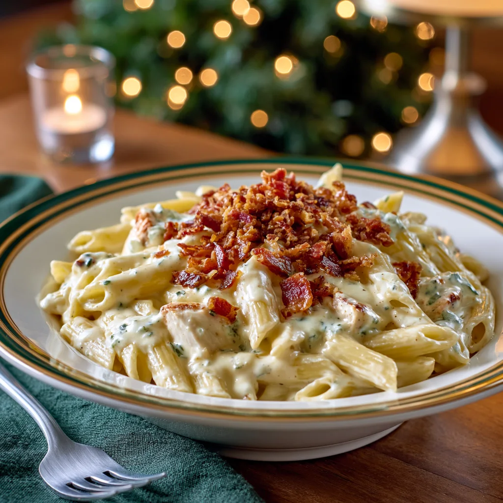 Chicken Bacon Ranch Pasta