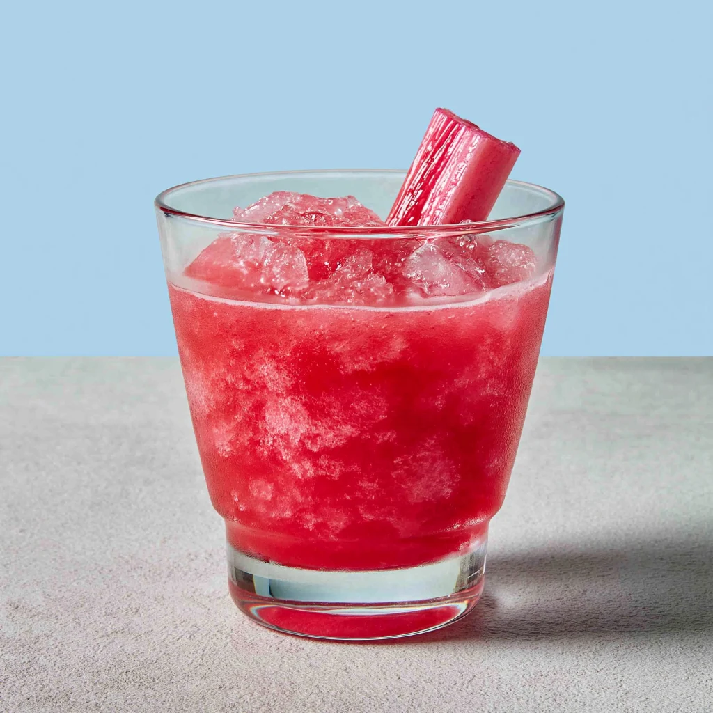 Frozen Rhubarb Slush