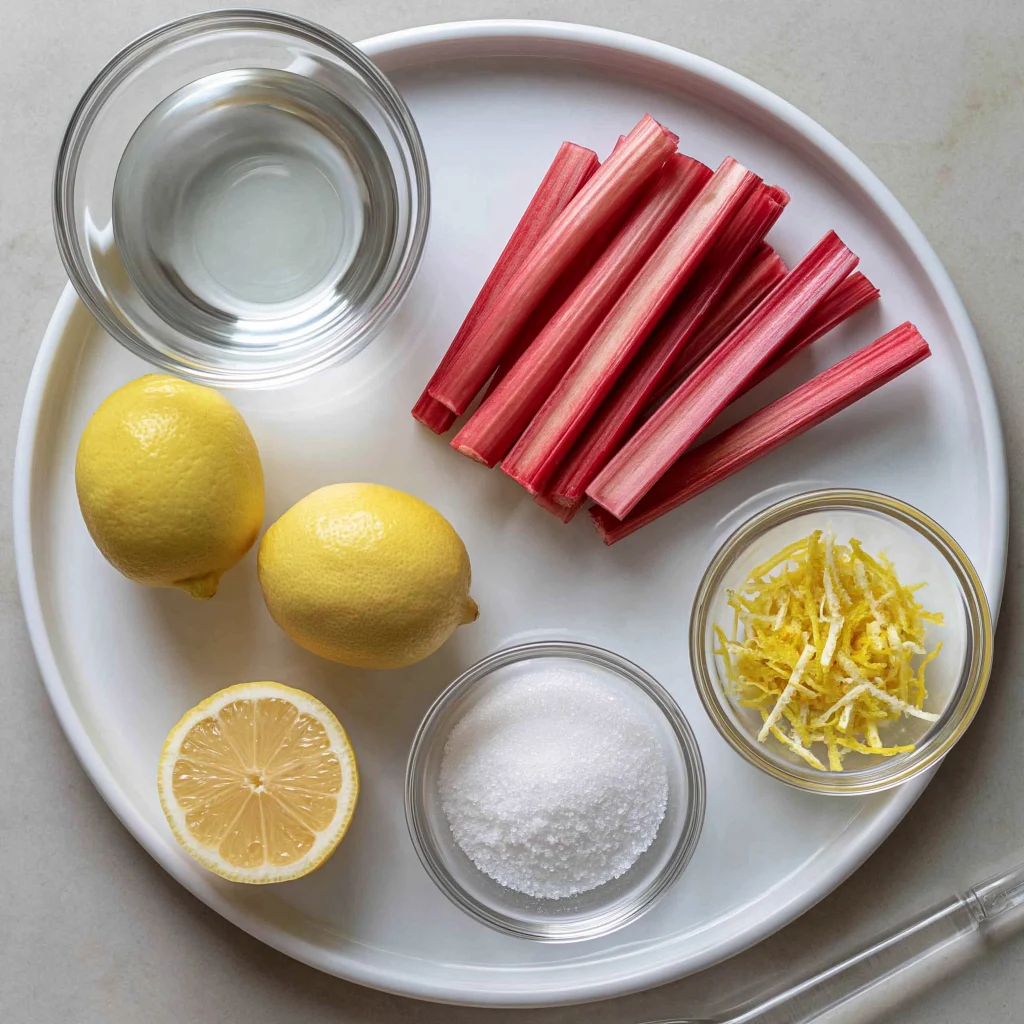 Frozen Rhubarb Slush