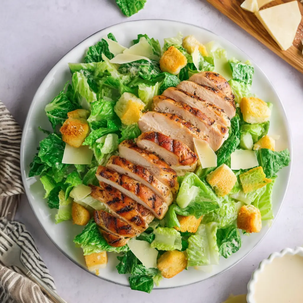 Grilled Chicken Caesar Salad