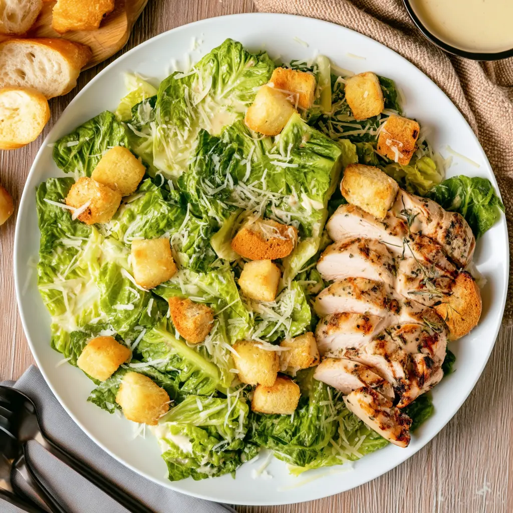 Grilled Chicken Caesar Salad