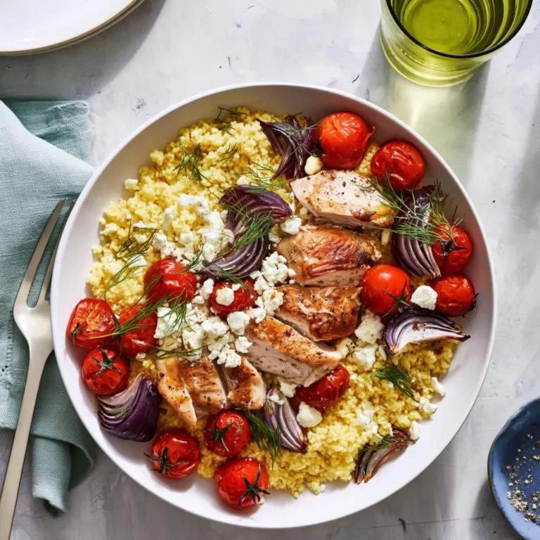 mediterranean chicken bowls