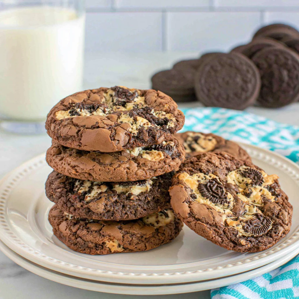 oreo brownie cookies