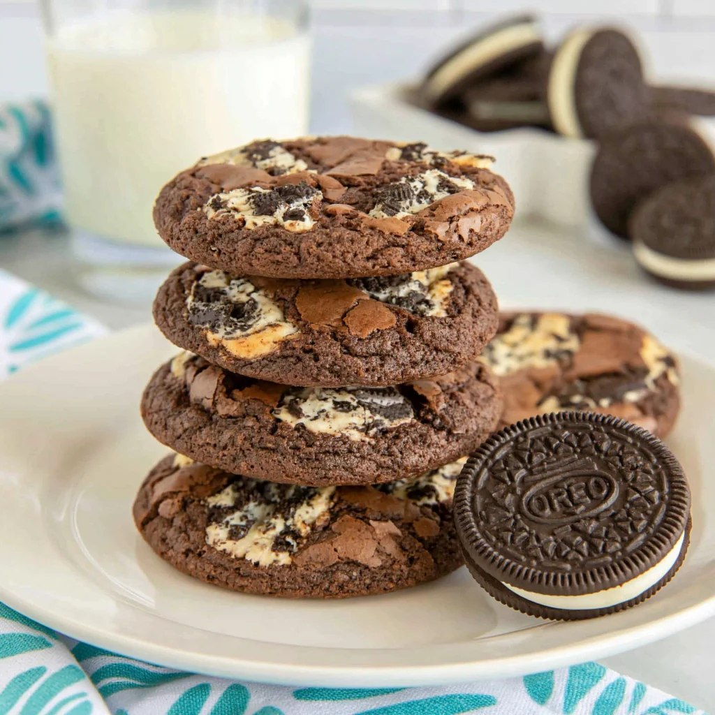 oreo brownie cookies