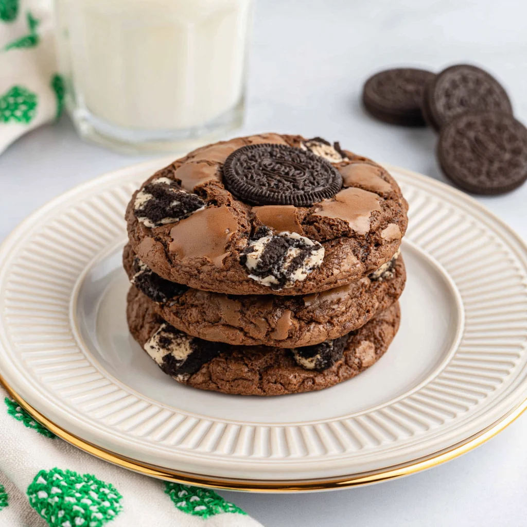 oreo brownie cookies