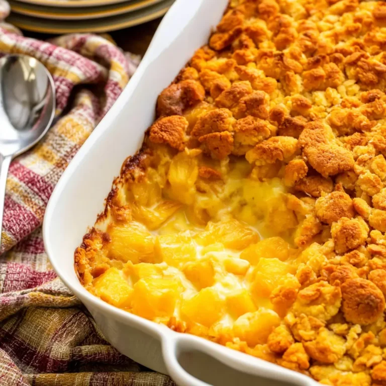 Pineapple and Cheese Casserole