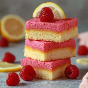 raspberry lemon bars