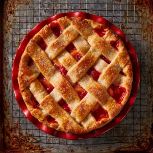 raspberry peach pie