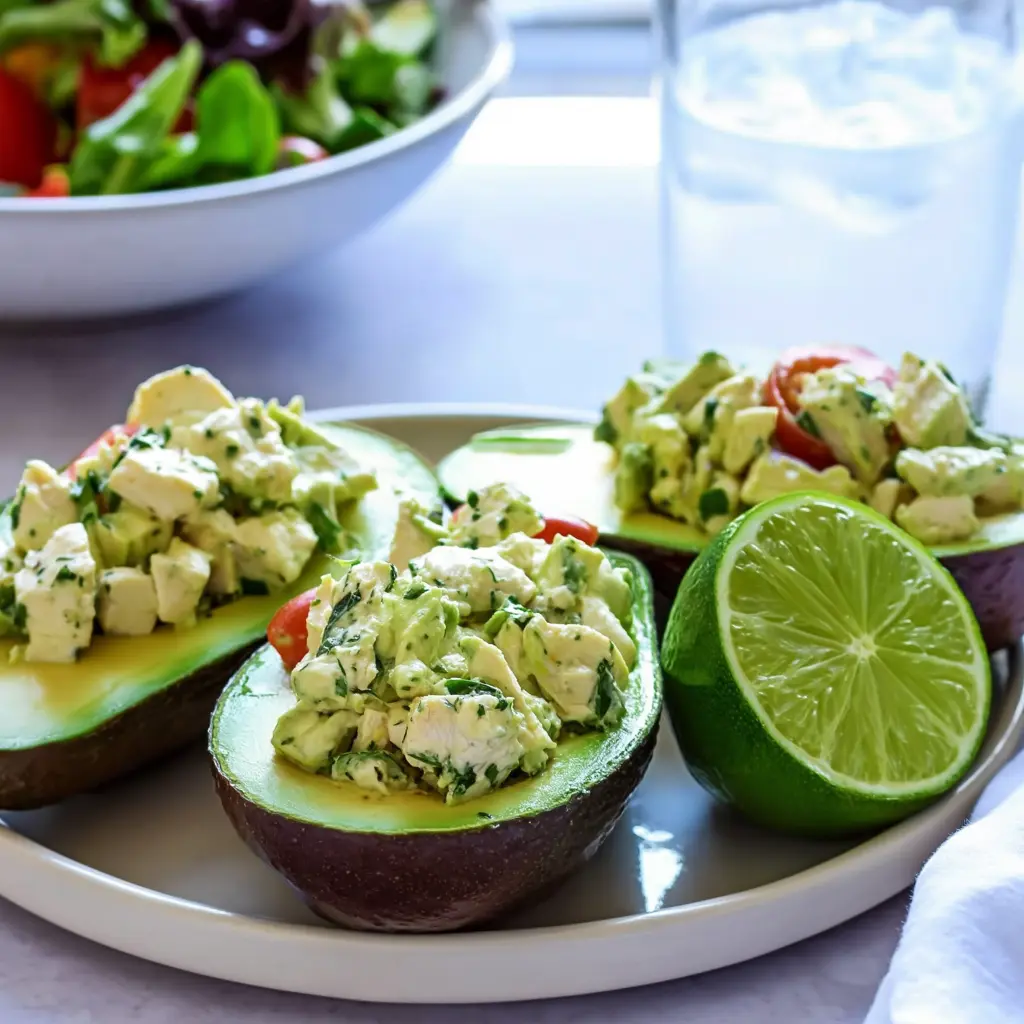 avocado chicken salad