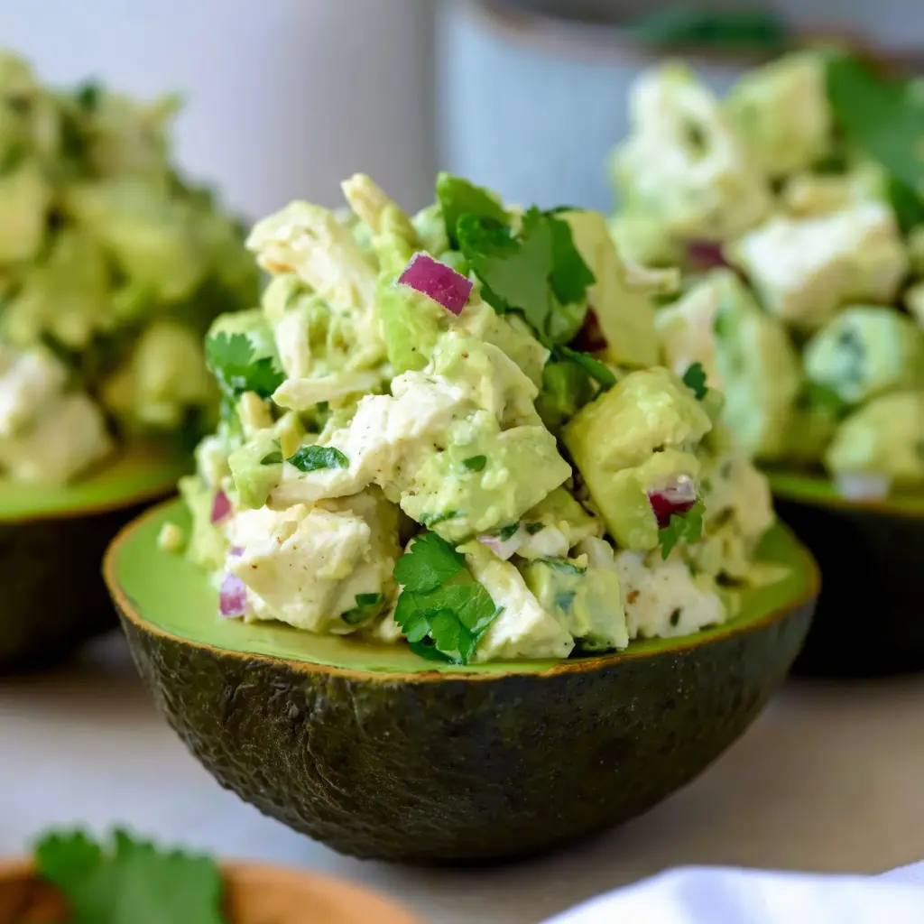 avocado chicken salad