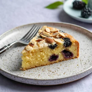 mulberry olive oil cake