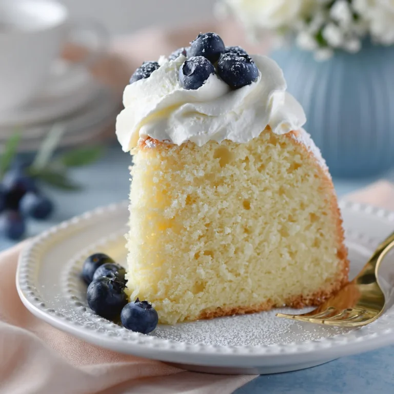 vanilla bean chiffon cake